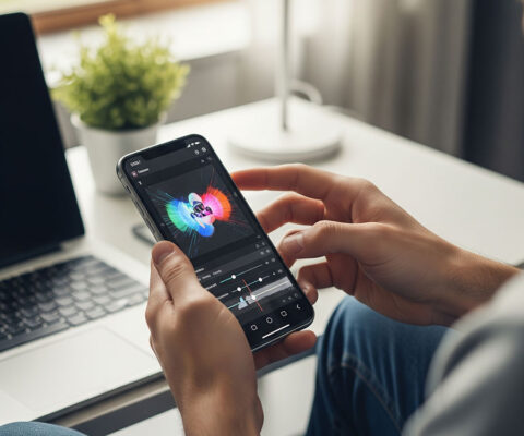 موشن گرافیک با موبایل